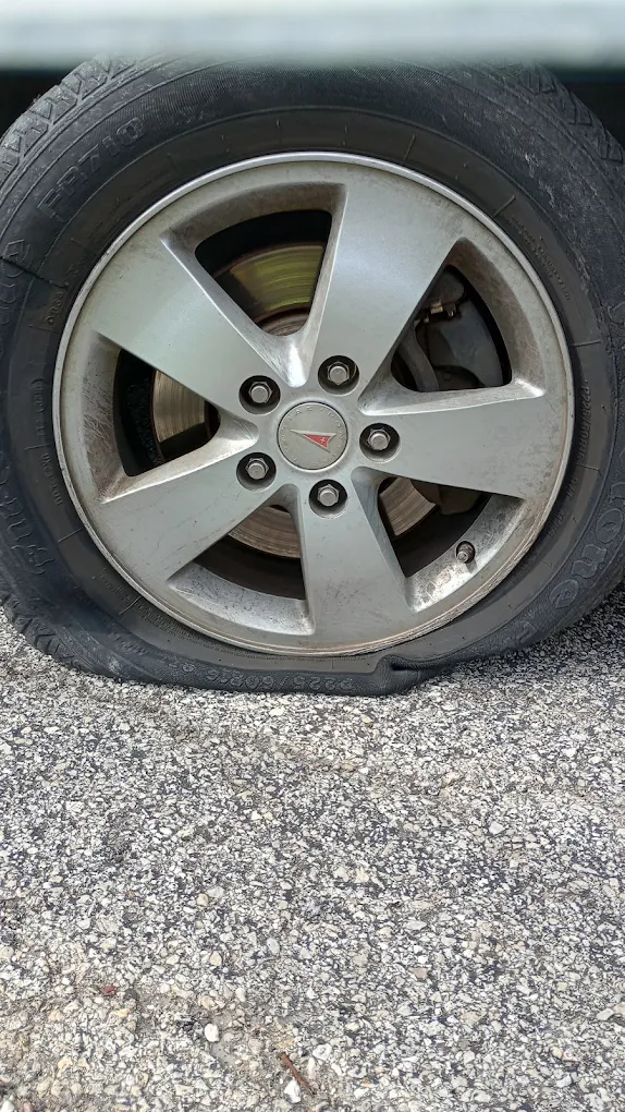 flat tire